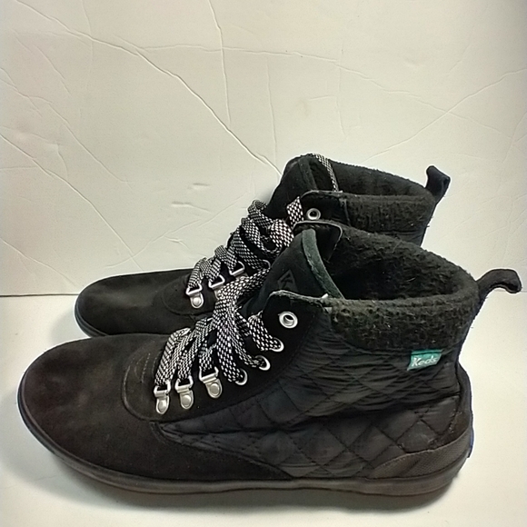 Keds Scout II Suede/ Quilted Winter Snow Ankle Boots Women's sz 9.5. - Picture 3 of 9